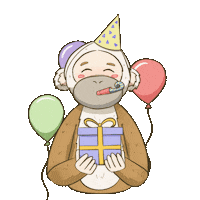 Felizcumpleanos Moncho Sticker by MonseArt