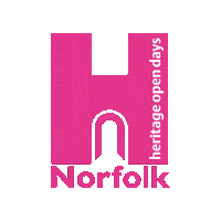 Heritage Norfolk Sticker by The Forum, Norwich