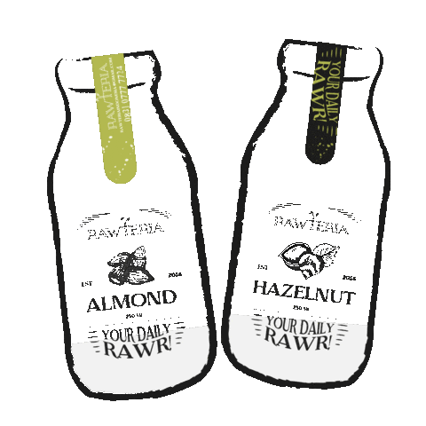 drinkrawteria giphyupload rawteria Sticker