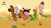 Wild West Summer GIF by BabyTV
