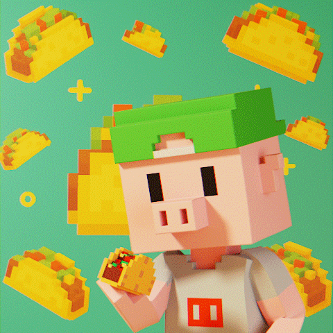 Taco Tuesday GIF by Meebits
