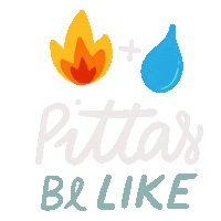 soulfullvibes pitta vata doshas kapha Sticker
