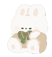 I Love You Bunny Sticker