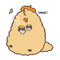 Sam 食べる Sticker