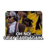 Red Card Brazil Sticker
