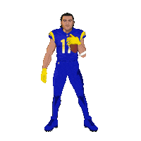 Los Angeles Rams Football Sticker by Panini America