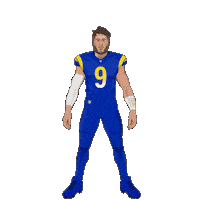 Los Angeles Rams Dancing Sticker by Panini America