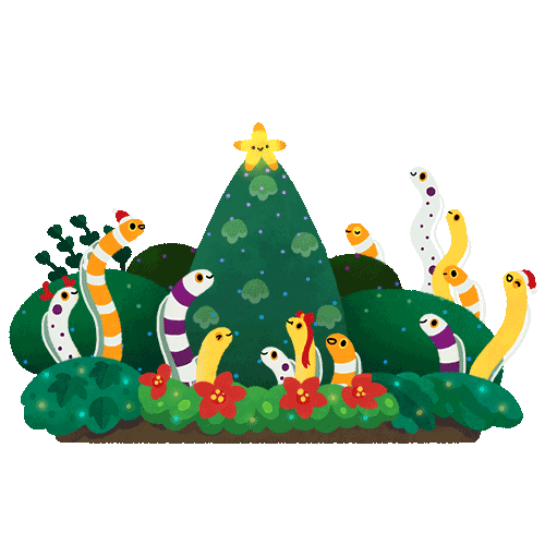 Christmas Tree Sticker by pikaole