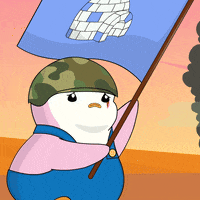 United States Usa GIF by Pudgy Penguins