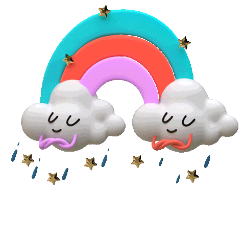 Illustration Rainbow Sticker by Kids' Choice Awards