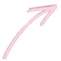 Pink Arrow Sticker
