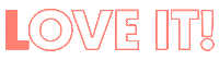 Love It Sticker by SHC Digital