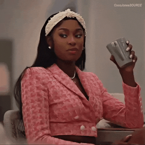 Coco Jones Stare GIF