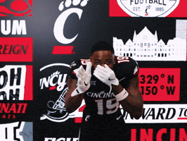 Cj Jones Football GIF by Cincinnati Bearcats