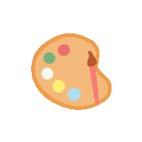 arttyemi art aesthetic painting simple Sticker