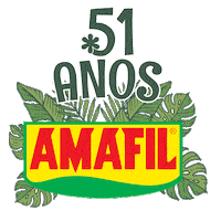 51 Anos Amafil Sticker by Amafil
