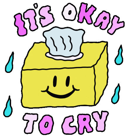 Sad Cry Baby Sticker by pey chi