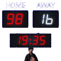 16 Away Sticker