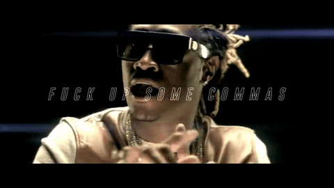 fuck up some commas typo GIF by launchsquad