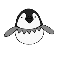Happy Penguin Sticker