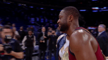 dwyane wade cle GIF by NBA