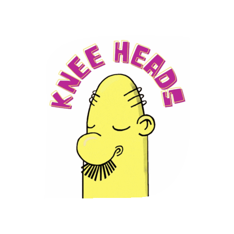KneeHeadsNFT giphygifmaker Sticker