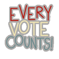 Presidential Election Vote Sticker