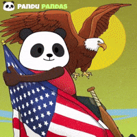 Trump Usa GIF by Pandu Pandas
