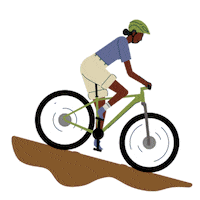 Mountain Bike Cycling Sticker by Tourism Vancouver Island