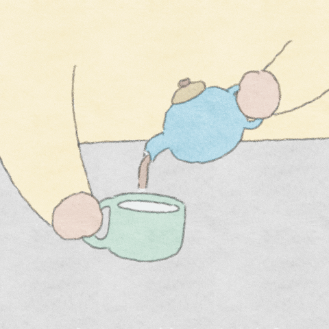 Pouring Tea Time GIF by Ado