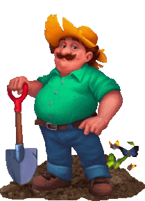 Gardening Butterflies Sticker