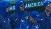 Staying Warm Blue Jays GIF by Toronto Blue Jays