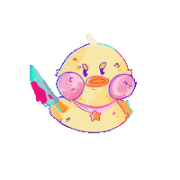 Heart Cartoon Sticker