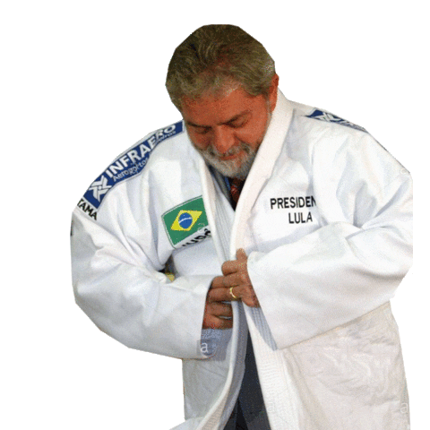 LulaOficial pt judo lula olimpiadas Sticker