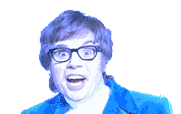 Austin Powers Dancing Sticker by Amanda
