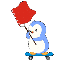 Kingdom Of Bahrain Penguin Sticker by Pudgy Penguins