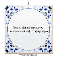 Humor Wijsheid Sticker by Tegelspreuken.nl