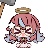 HunniHime anime kawaii twitch streamer Sticker