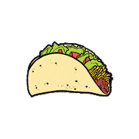Taco Collide Sticker by Oasis Church