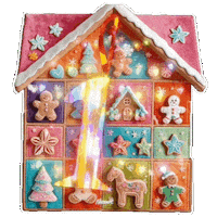 Glow Merry Christmas Sticker