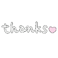 Thanks Thank You Sticker