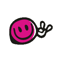 Happy Pink Sticker by duacode