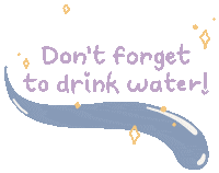 Drink Water Love Sticker