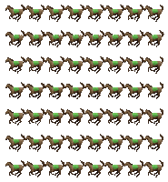 yescatieburrill neon emoji horse electric Sticker
