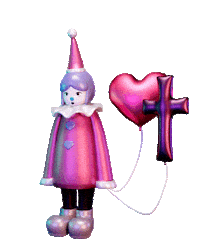 Heart 3D Sticker by petitecherry