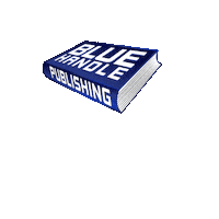 Bluehandlebooks bhpubs blue handle books blue handle publishing Sticker