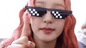 K Pop Sunglasses GIF