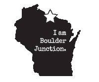 Wisconsin Sticker by Boulder Junction