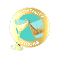 AnotherRoundAnotherRally charity nonprofit industry hospitality Sticker