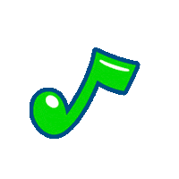 Nota Musical Corchea Sticker by TOY CANTANDO